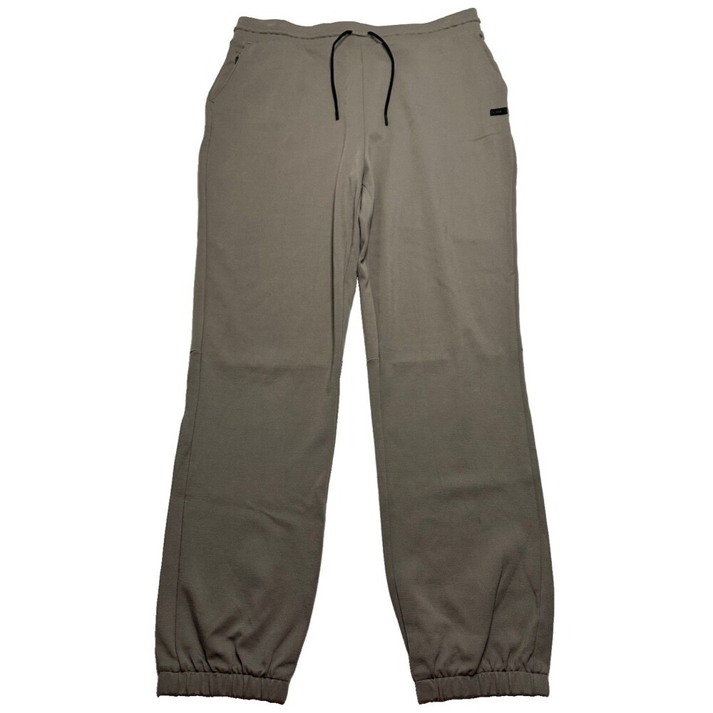 Women's Cuts Clothing Jogger Sweatpants 27" Size Large Beige WB10357N